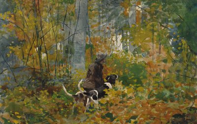 On the Trail by Winslow Homer